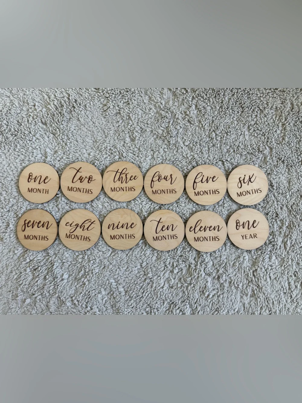 White Loft Milestone Markers